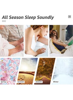 Somerfield Somer Field - Bedding Comforter Duvet Insert - Quilted Comforter/Duvet with Corner Tabs - Box Stitched Down Alternative Comforter - White (Queen (U.S. Standard) - (220X240 Cm))  - Image 5