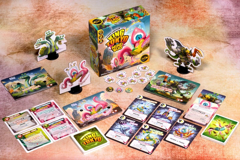 IELLO King of Tokyo: Mindbug Expansion, Strategy Board Game, Take Control of Your Opponents Creatures, Ages 8+ - Image 2