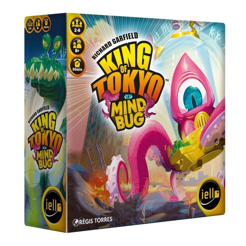 IELLO King of Tokyo: Mindbug Expansion, Strategy Board Game, Take Control of Your Opponents Creatures, Ages 8+ - Image 1