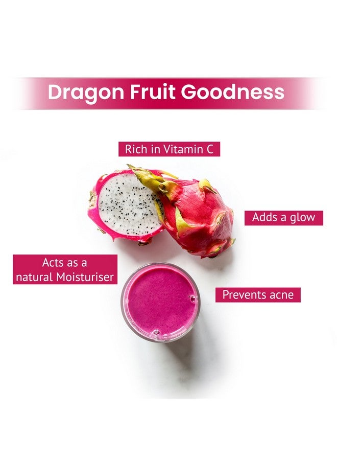 ALPS GOODNESS Dragon Fruit Brightening Facial Kit (Pack Of 2) (34 Gm X 2) | Radiant Glow | Deep Hydration | Even Tone - Image 5