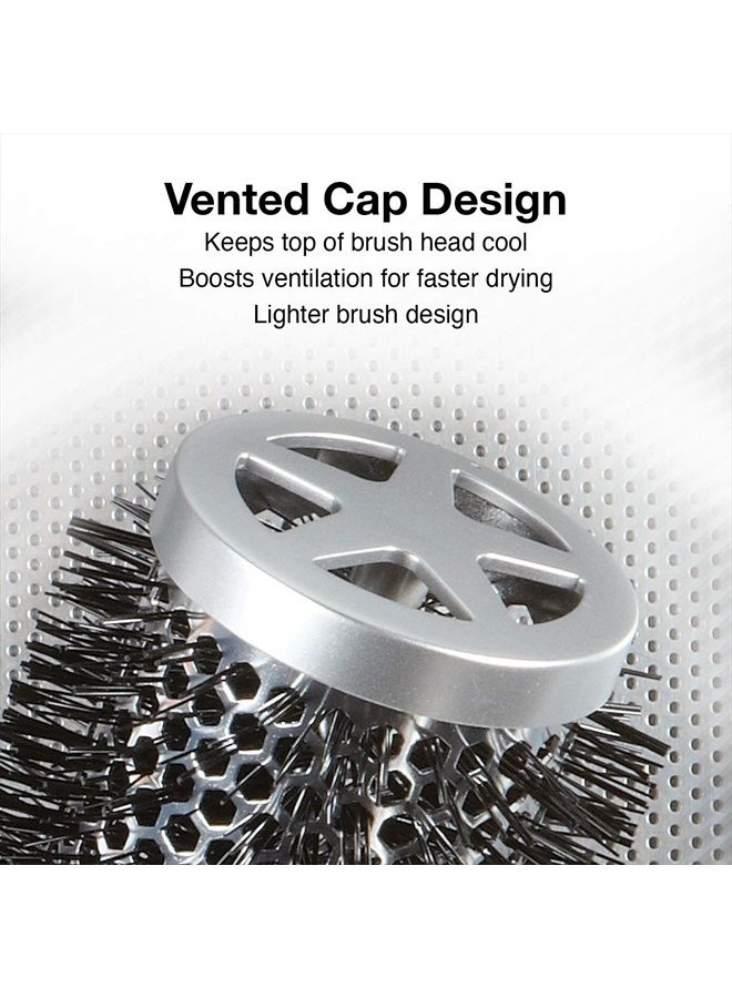 Olivia Garden ProThermal Anti-Static Round Hair Brush T-43 (1 3/4") - Image 3