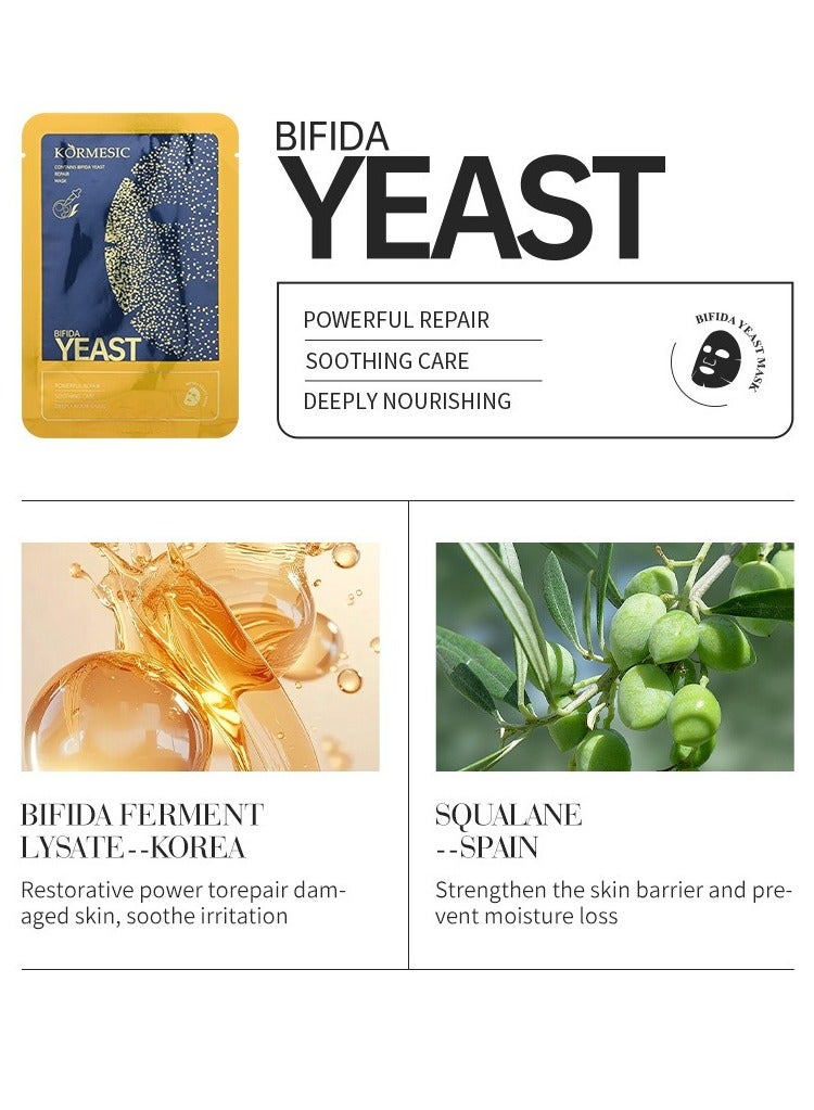 Kormesic 5 عبوات من قناع بيفيدا فيرمنت 25 مل - إصلاح وتجديد - Image 2