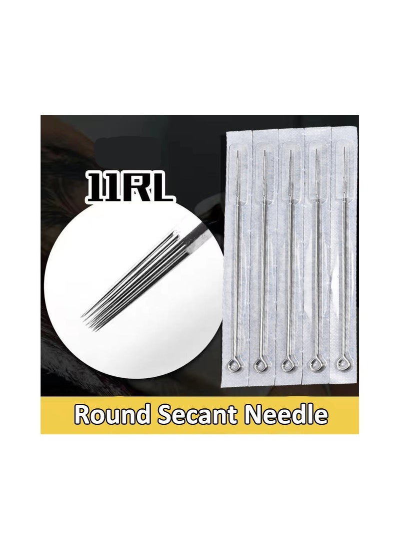 Generic 5-Pieces/Set Disposable Round Liner Sterile Tattoo Needles,Size 11RL  - Image 4