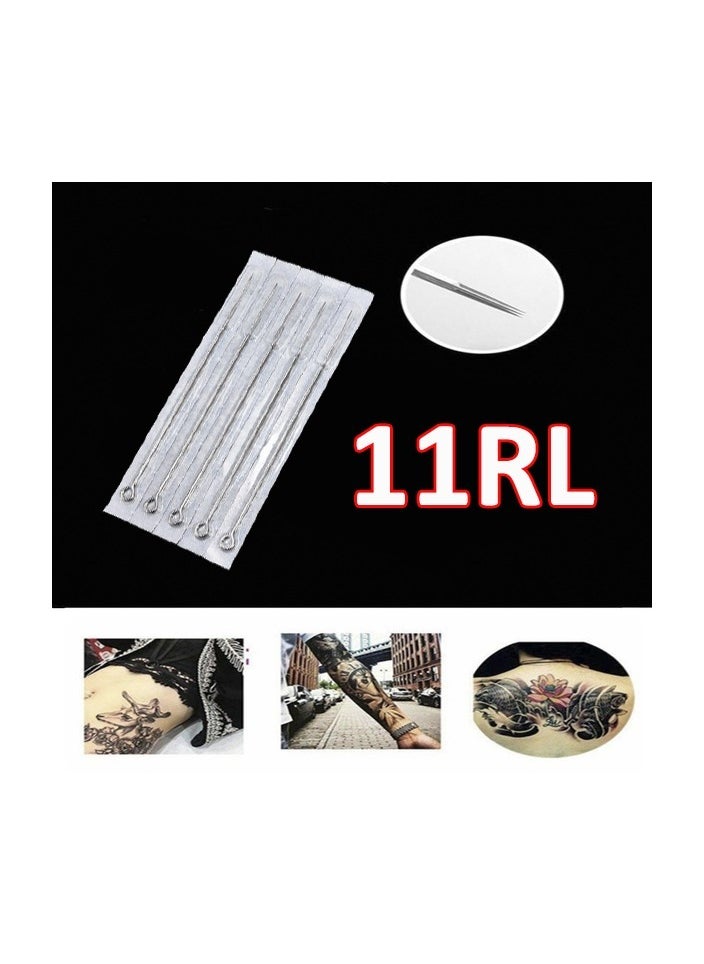 Generic 5-Pieces/Set Disposable Round Liner Sterile Tattoo Needles,Size 11RL  - Image 5