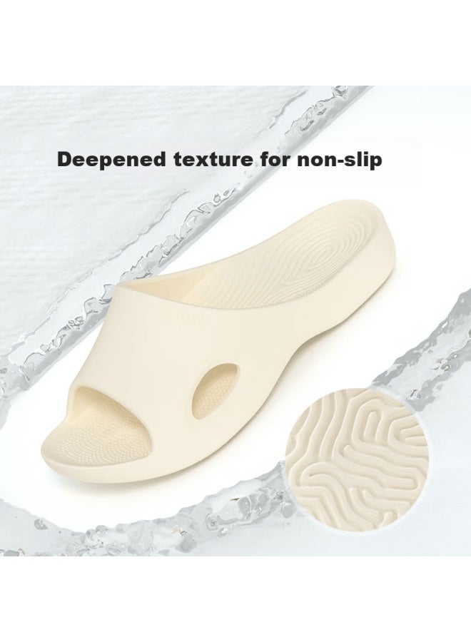 Utune Women's Slippers With Arch Support For Flat Feet, Non-slip Eva Odor-resistant Bathroom Shower Quiet Sandals For Men And Wome - Image 4