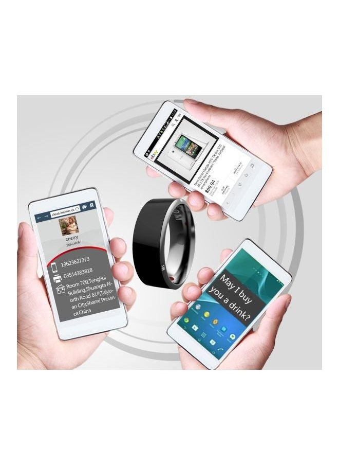 NIBEMINENT - R3 Smart Ring Black - Image 1