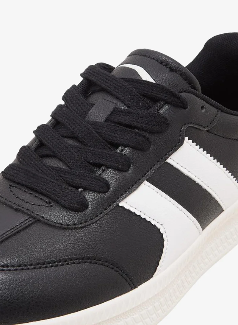 Dash BLACK Women Lace-Up Ankle Sneakers for Women | Best Price UAE