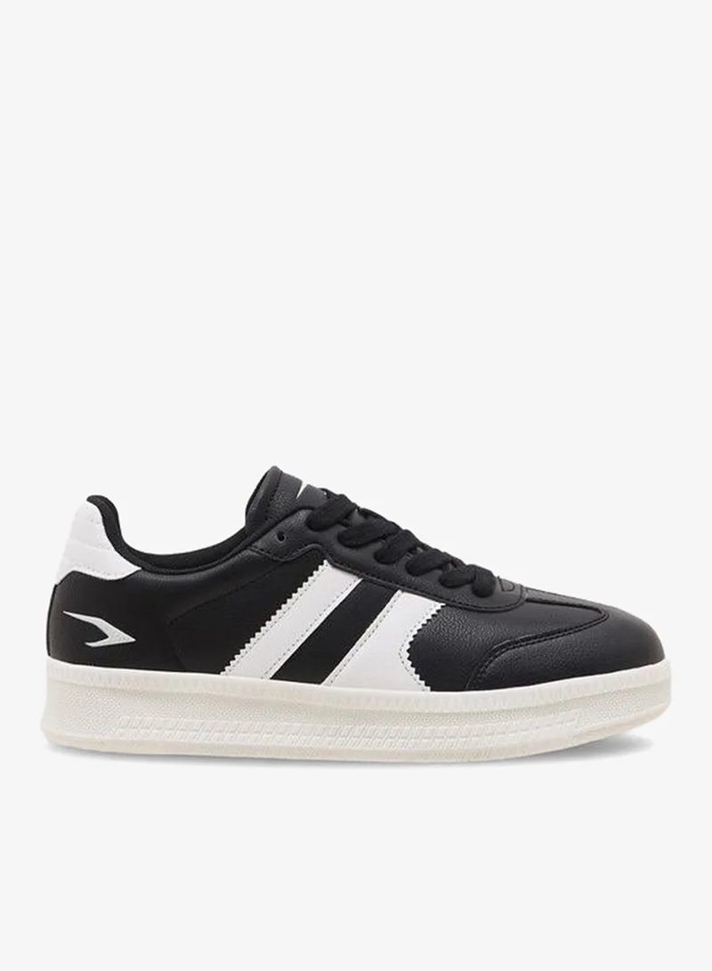 Dash BLACK Women Lace-Up Ankle Sneakers for Women | Best Price UAE