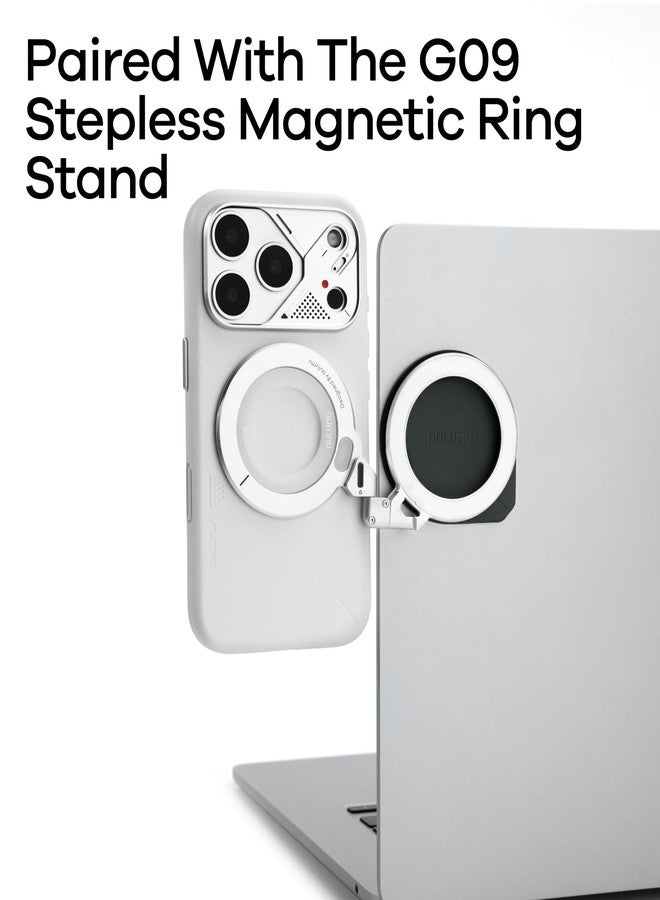 Aulumu AC01 for MagSafe Sticker | Multifunctional Magnetic Pad | Compatible with Double-Sided Magnetic Accessories | Reusable | for Bathrooms, Refrigerators, Kitchens, Screens, etc. | Gray - Image 5