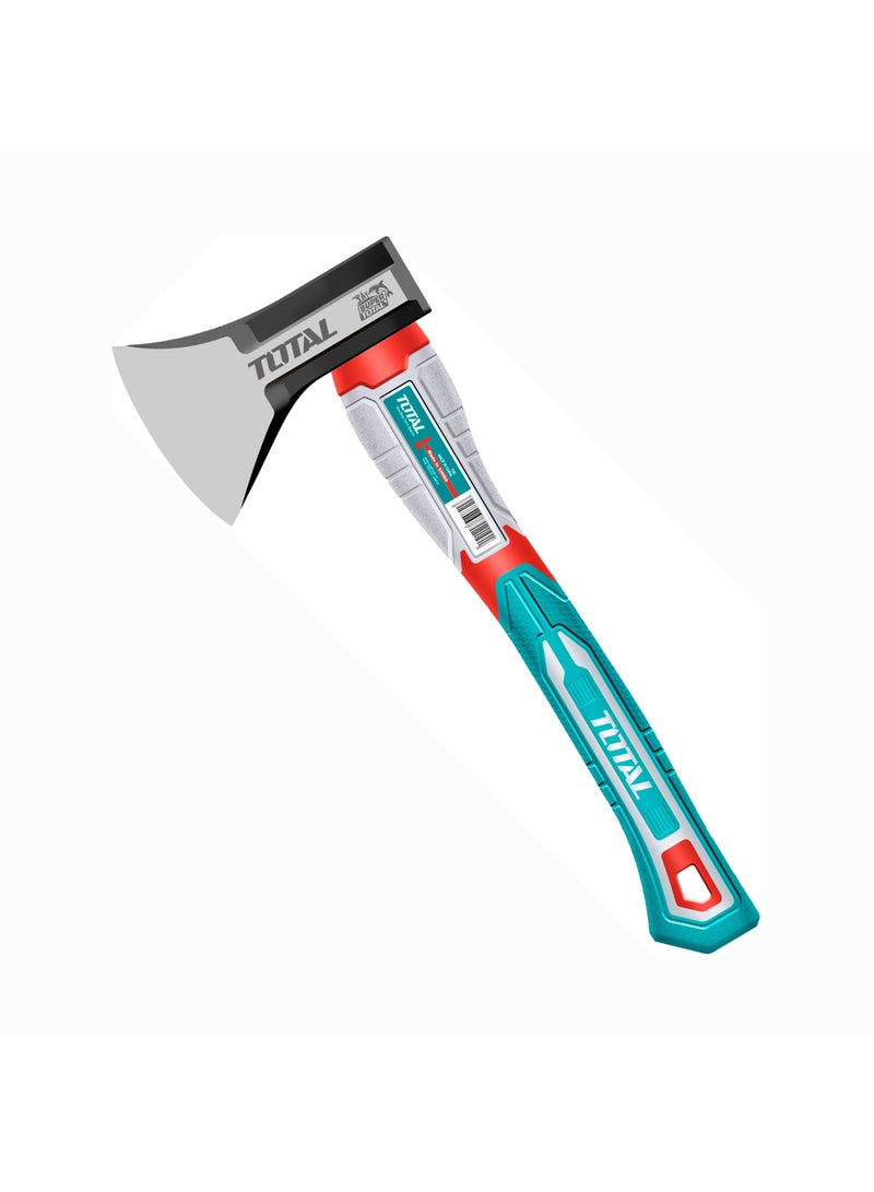 توتال فأس من توتال بمقبض من الألياف الزجاجية (Fiberglass) وشفرة مصنوعة من الفولاذ الكربوني عالي المتانة، يوفر قبضة مريحة وأداءً دقيقًا في القطع، مناسب لأعمال الصيانة المنزلية والتخييم والبستنة، موديل THAX0611000 - Image 1