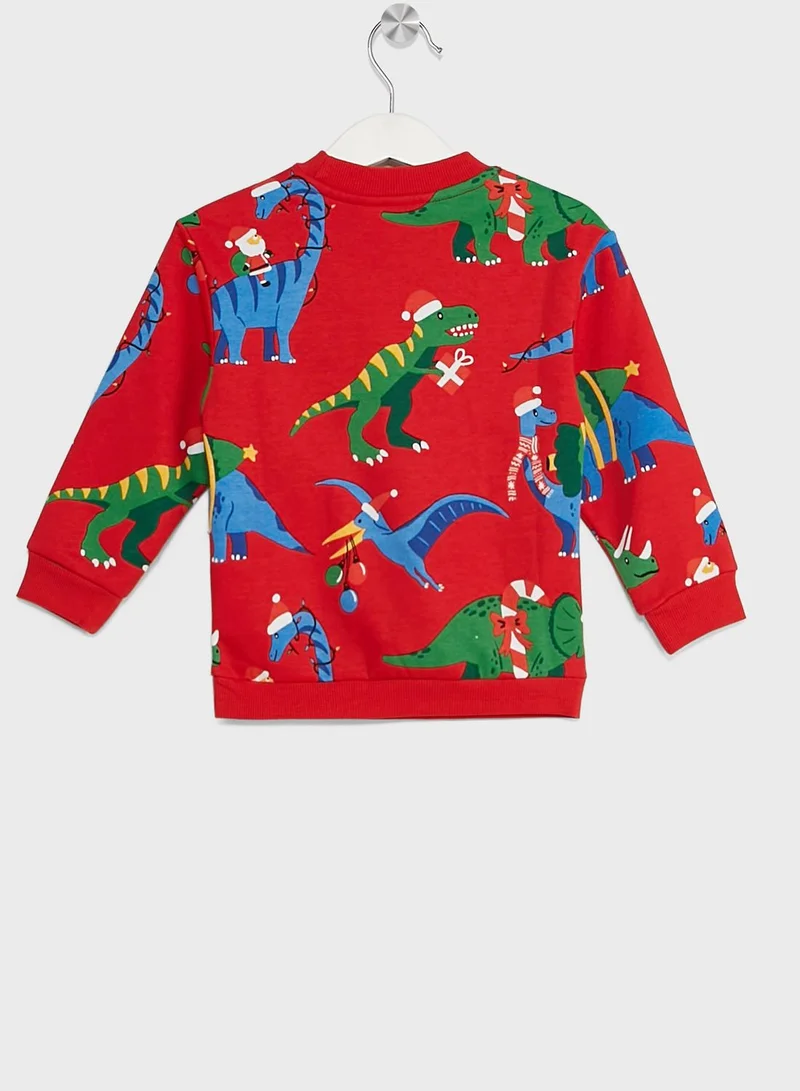 H&M Kids Dino Print Sweatshirt