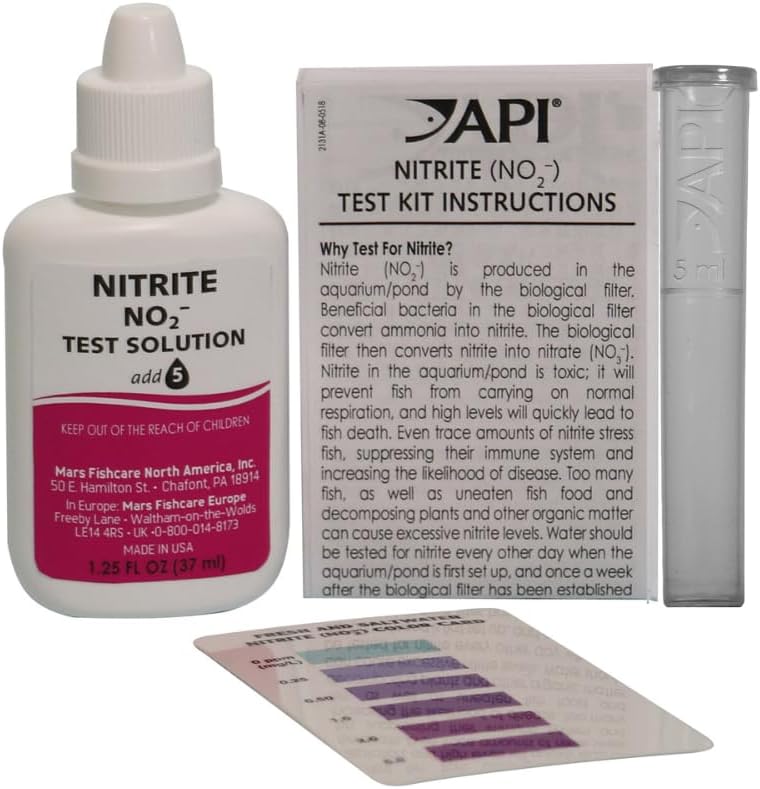 API Nitrite NO2 Test Kit for Freshwater and Saltwater Aquariums - 180 Tests - Image 3