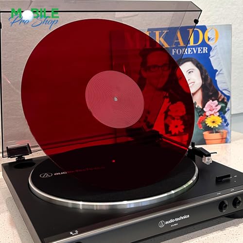 Mobile Pro Shop Acrylic Turntable Mat-Platter Vinyl Slipmat for 12 Inches LP Players-Reduced Noise & Improves Sound Quality & Provides Tighter Bass-Anti Static Record Player Mat. - Image 4