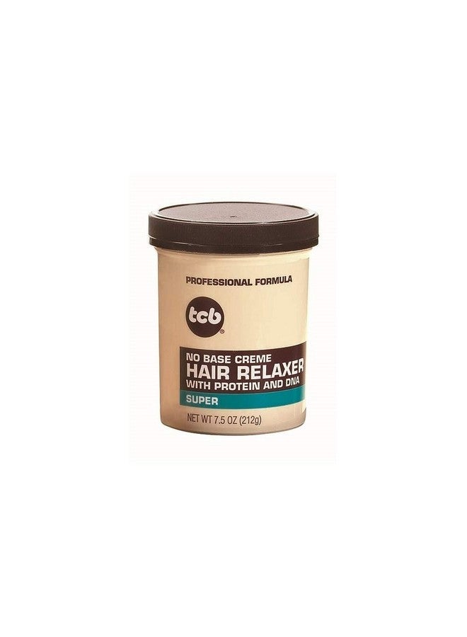 TCB Hair Relaxer No Base Creme 7.5 Ounce Super Jar (221Ml) (Pack Of 3) - Image 1