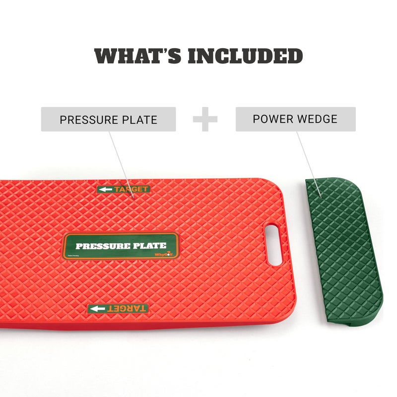 WHYGOLF Pressure Plate With Power Wedge For Increased Power and Accuracy, Weight Shift Balance Board, Golf Teaching & Golf Training Aid for Club Practice Equipment - Image 3