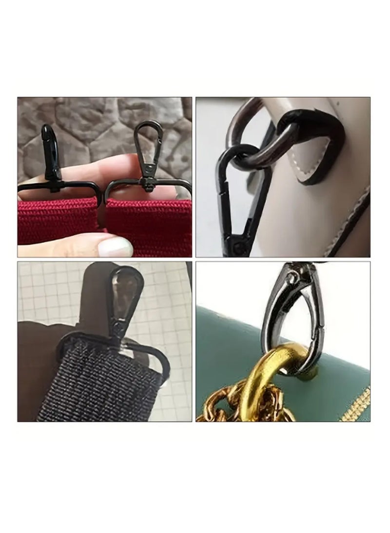 6Pcs 2.7 inch Buckles Of Bags Strap, Portable Carabiner Snap Hook, Perfect Bag Rope Accessories (Gold) - Image 5