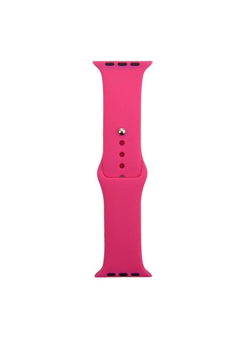 Apple Watch Band 41mm 40mm 38mm Soft Silicone Sport Band Replacement Wrist Strap Compatible for iWatch Apple Watch Series 7/SE/6/5/4/3/2/1,Nike+,Sport,Edition - Image 2