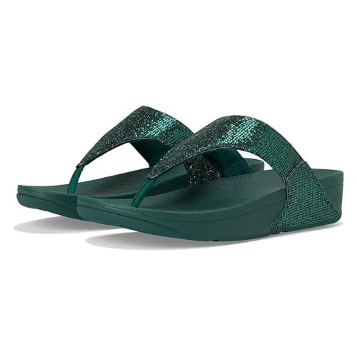 Fitflop Women's Flip Flop Sandal, Green, 5 - Image 3