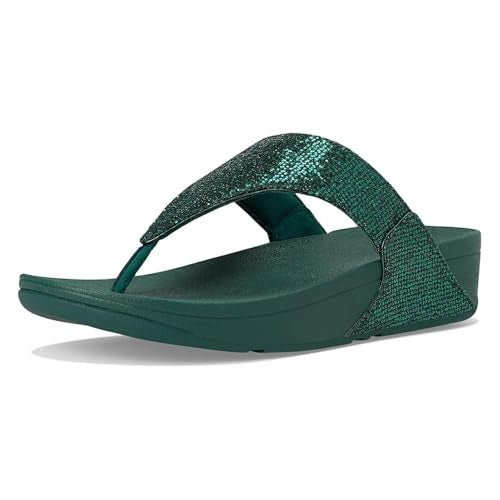 Fitflop Women's Flip Flop Sandal, Green, 5 - Image 2