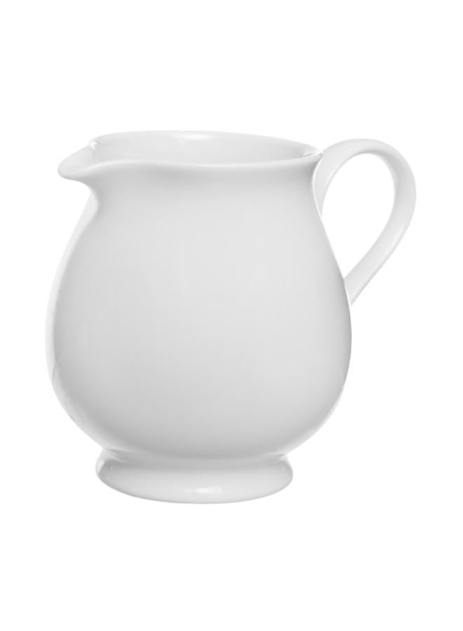 Royal Porcelain Coffee Set 21 Pieces Fine China - Baroness White
