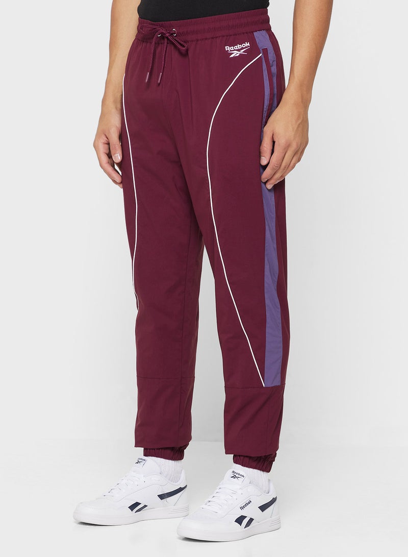 ريبوك بنطلون رياضي مقصوص ومخيط - Image 1