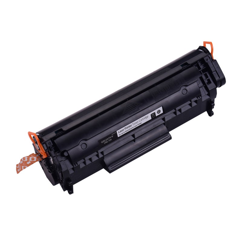 كرتрид طونر أسود متوافق Q2612A/CRG-104/FX-9 بديل لطابعات HP LaserJet 1010/1012/1015/1018/1020/3050/M1319f/M1005 و Canon IC MF4010/4012/4120/4150/4270 - Image 1