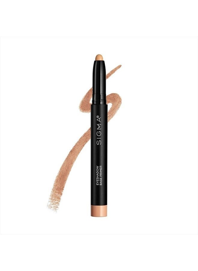 Eyeshadow Primer Base – Professional Grade Eye Primer Crayon w/ Sleek Retractable Tip for Long-Lasting Makeup & All-Day Color Payoff, Prevents Creasing (Ignite, Light Caramel Matte)