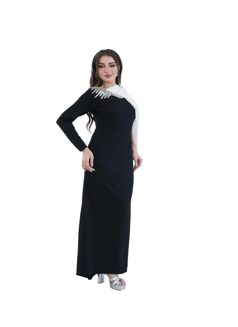 TOP TATO Embroidered Maxi Dress