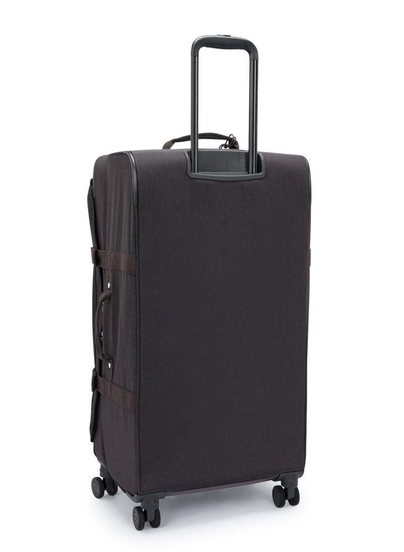 kipling Basic Plus Spontaneous Large 4-Wheeled Suitcase Black Noir - Image 2