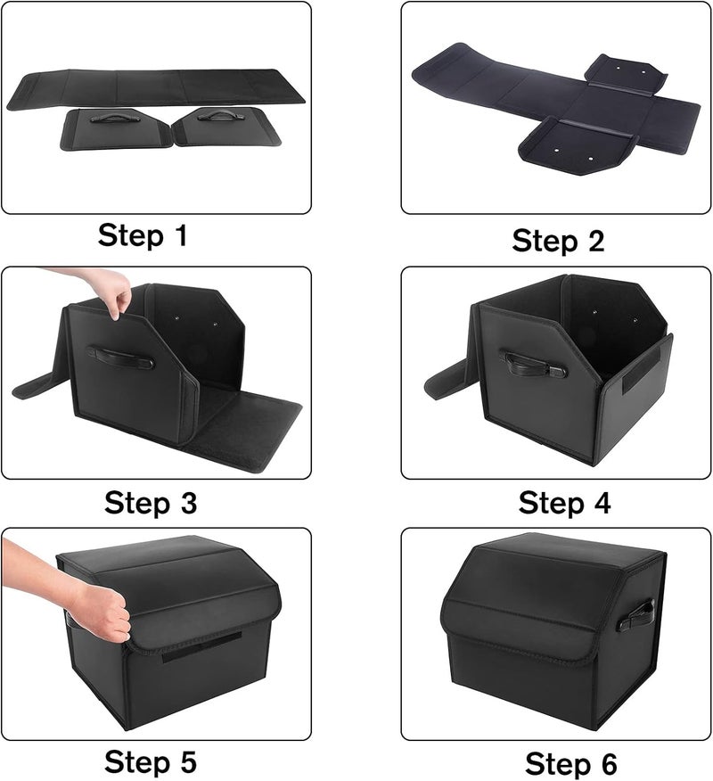 Multipurpose Collapsible SUV Trunk Organizer - Car Storage Solution - Image 2