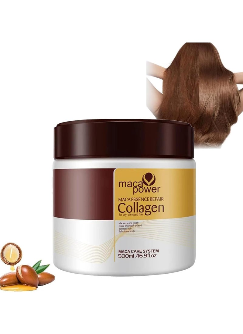 Vino Premium Touch Hair Mask 230g + Carsil Collagen, Maca & Moisturizing Hair Treatment Mask 500g