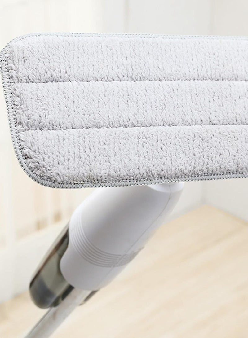 Deerma TB500 Water Spray Mop Carbon Fiber Dust Collector 360° Rotating 350ml Tank Waxing Mop | Quick-Drying | 95cm Wide Spray Area | Lightweight | Add Disinfectant Water | 2ml Fine Mist - White - Image 4