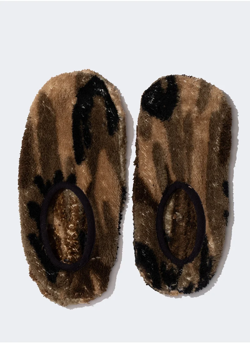 DeFacto Flat Sole Plush Slippers