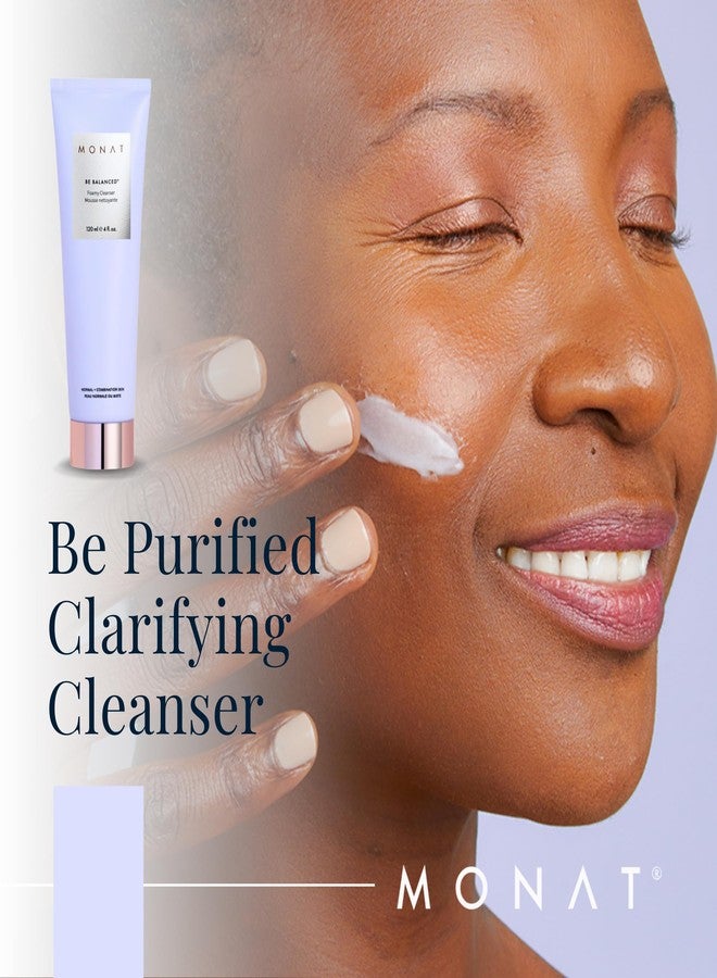MONAT Be Balanced Foamy Cleanser - Purifying & Softening Foaming Facial Cleanser. Skin-Smoothing Antioxidants and Natural Fruit Acids Foaming Face Wash. Cleansing Foam - Net Wt. 120 ml / 4.0 fl. oz. - Image 2