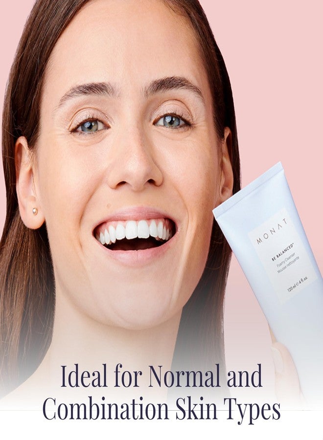 MONAT Be Balanced Foamy Cleanser - Purifying & Softening Foaming Facial Cleanser. Skin-Smoothing Antioxidants and Natural Fruit Acids Foaming Face Wash. Cleansing Foam - Net Wt. 120 ml / 4.0 fl. oz. - Image 5