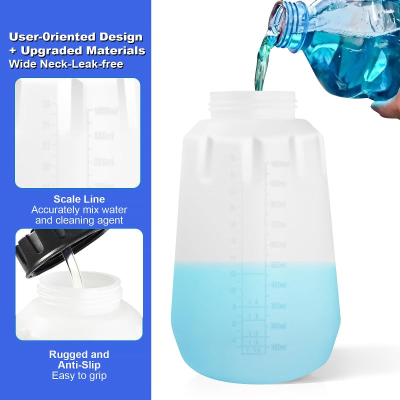 EARLEAS Foam Cannon for Pressure Washer, 1 Liter Bottle, 1/4 Inch Quick Connector, Professional Snow Foam Lance for Car, Glass, Wall, and Exterior Surface Cleaning - Image 5