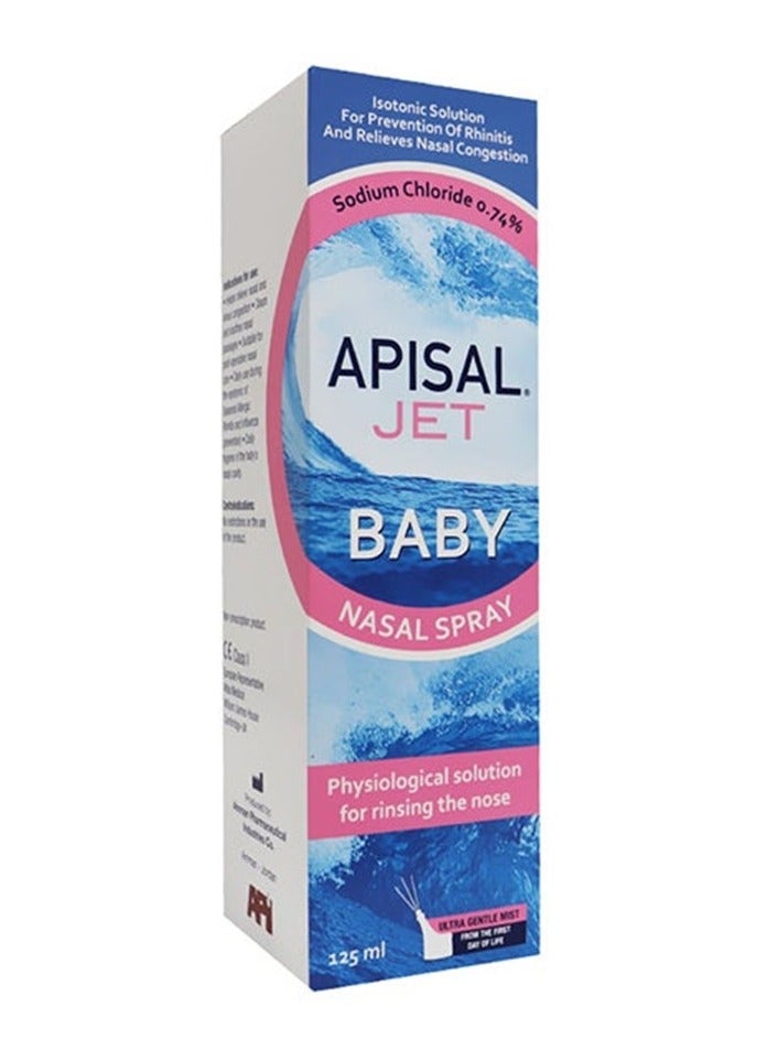 APISAL Jet Baby Nasal Spray 125ml - Image 2