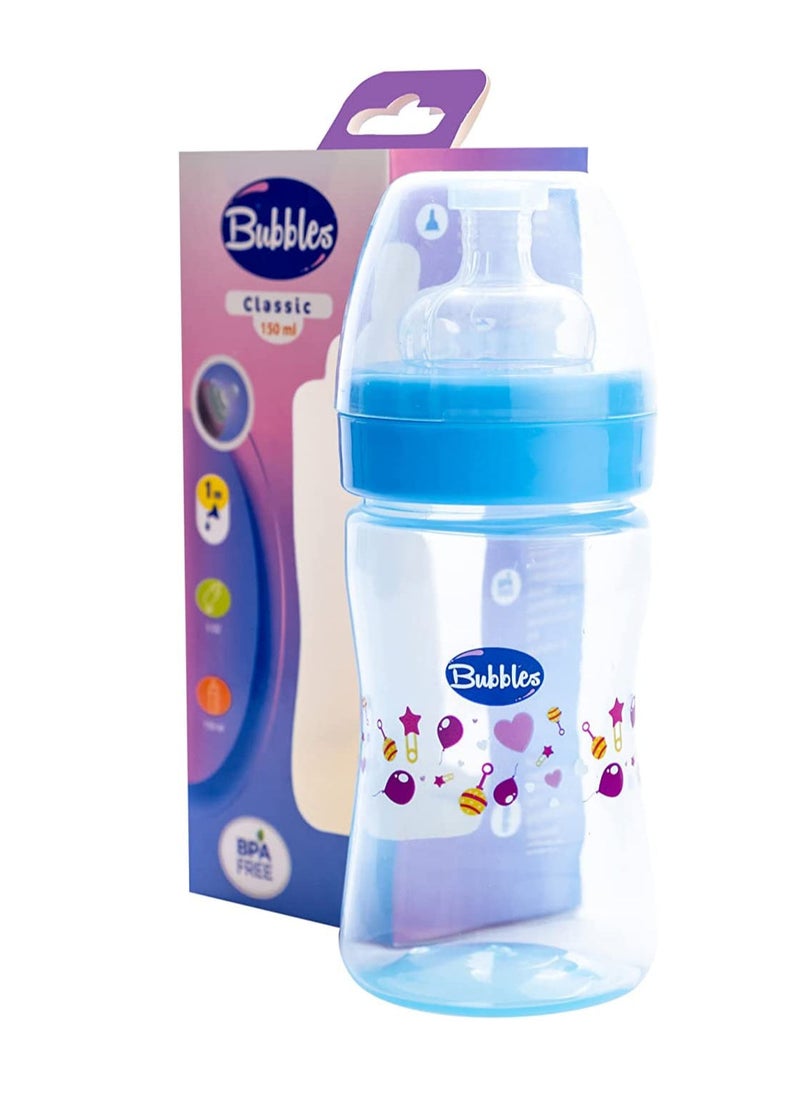 Bubbles - Classic Feeding Bottle 180 ml -Assorted - Image 1