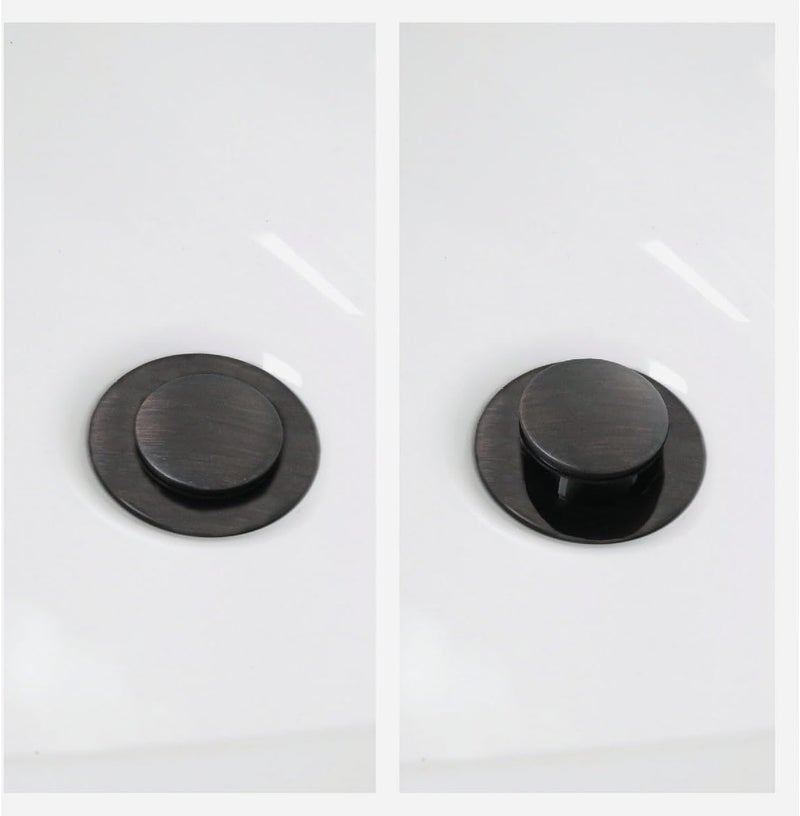 Danco Bathroom Sink Pop-up Stopper Replacement for Lavatory Pop-up Drain Assembly, Oil Rubbed Bronze, 11043 - Image 4