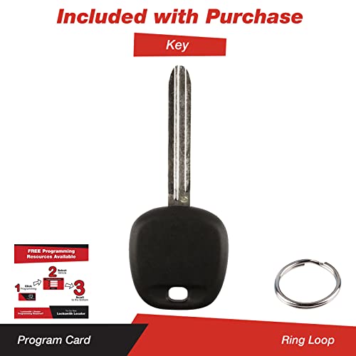 KeylessOption Keyless Entry Remote Fob Uncut Blank Car Key for GQ43VT20T - Image 5