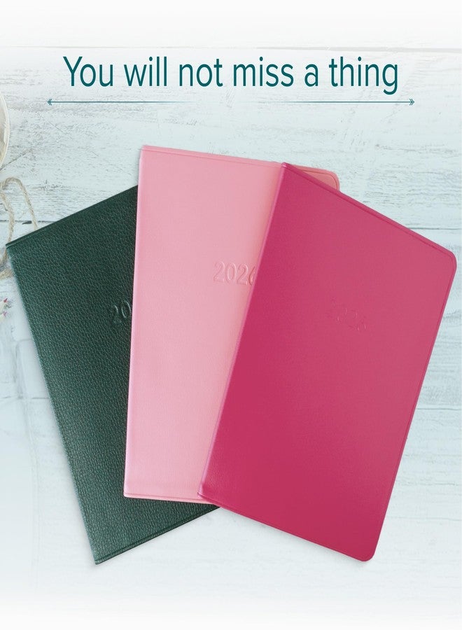 Harbor Large Monthly Planner 2026, Calendar Planner and Notebook, Durable Faux Leather, 14 Months, 96 Pages, Softcover & Lightweight - Cambridge Black - 9.75 x 7.5 " - Image 4