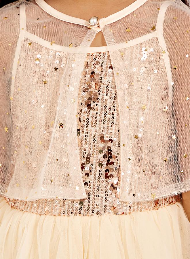 ستايلي فستان تول بطبقات - Image 4