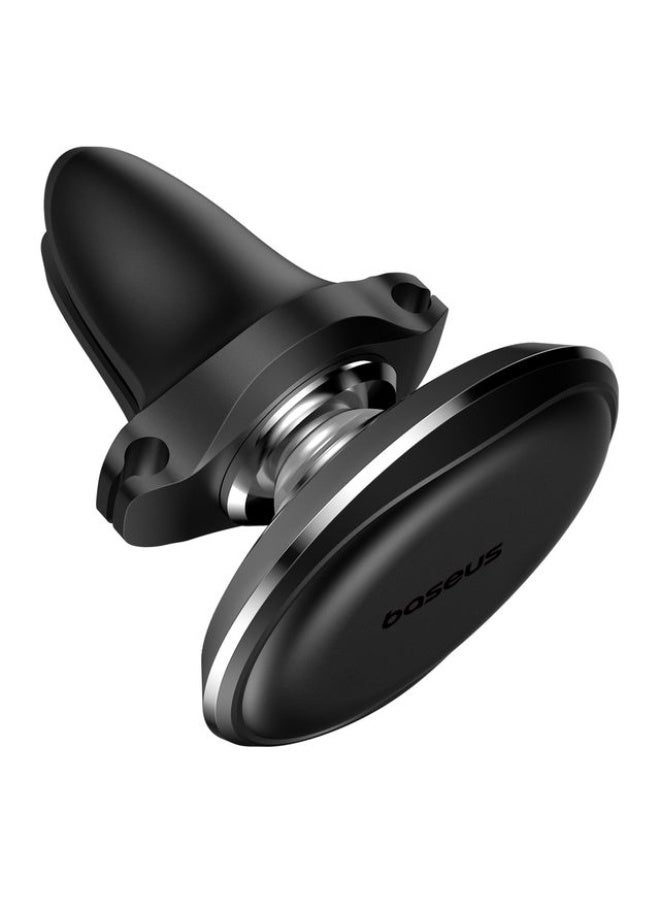 Baseus Magnetic Air Vent Car Mount Holder with Cable Clip – Strong Grip & Stylish Design, Black - Image 3