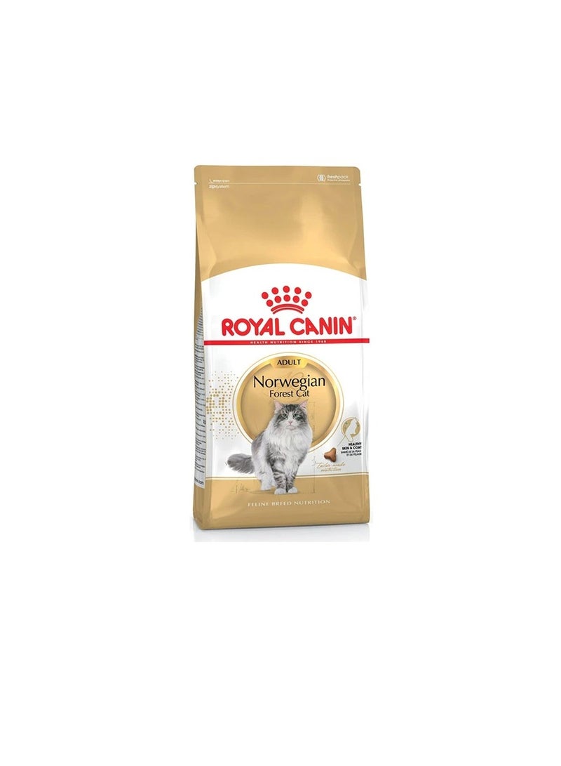 رويال كانين طعام جاف للقطط البالغة من الغابة النرويجية - Image 3