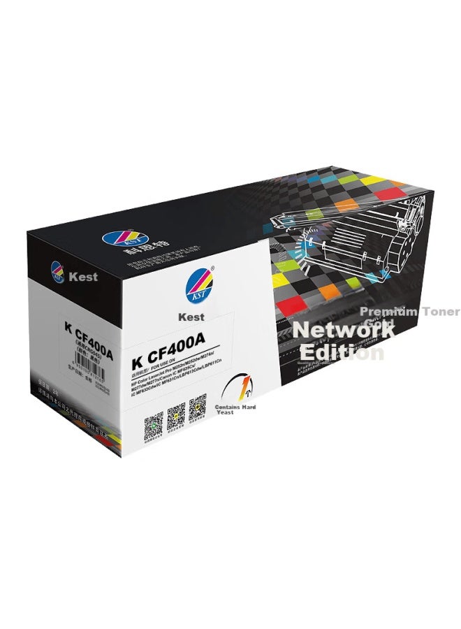 Kst K Cf400a Toner Cartridge For Hp Color Printers M252n M252dw M274n M277dw M277n, Black, Network Version, 1420 Pages Yield - Image 4