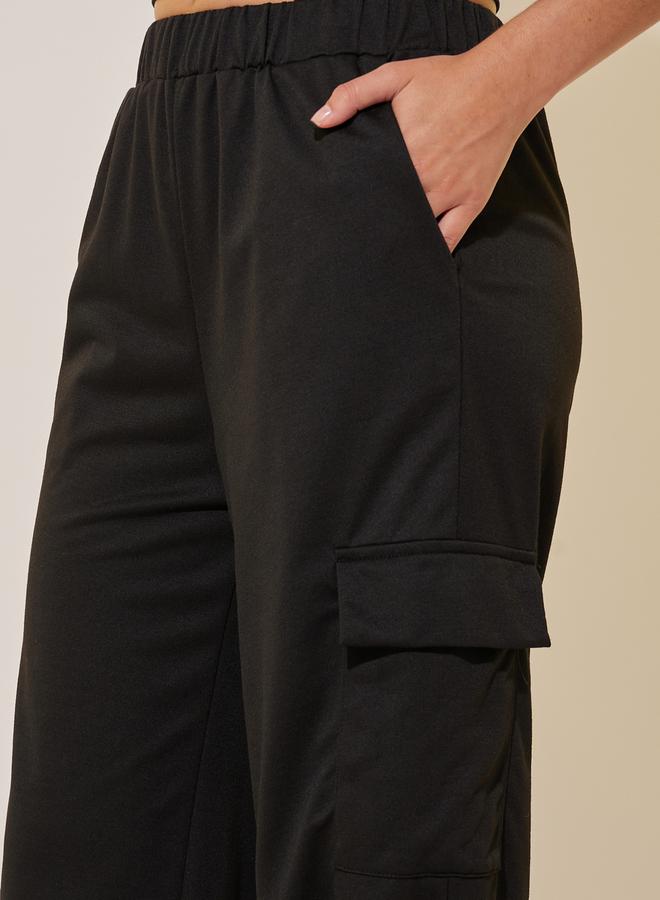 تايك تو بنطلون رياضي فضفاض بجيوب - Image 4