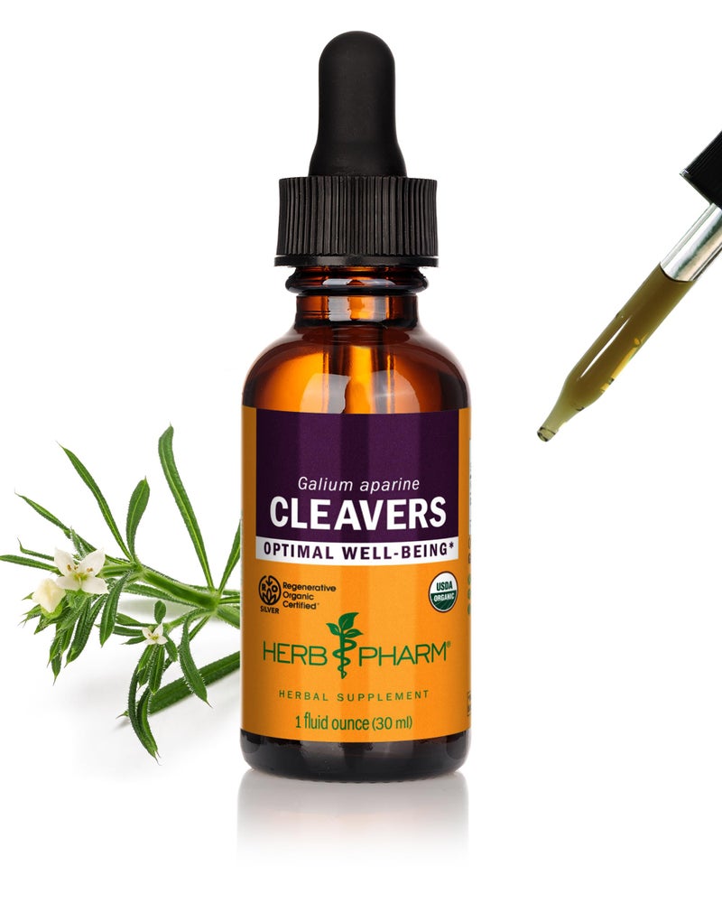 Herb Pharm Cleavers Liquid Extract - 1 Oz (DCLEAV01) - Image 1