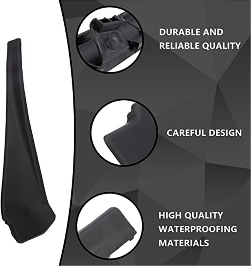 Wivplex Windshield Wiper Side Cowl Extension Covers for Nissan Rogue - Image 4