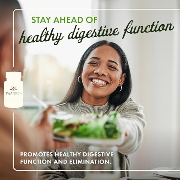 Swanson Colon Helper - Promotes Digestive Health Using Vervain, Goldenseal Root, Slippery Elm Bark & More - Herbal Supplement Aiding Healthy Eliminations - (60 Capsules)(1 Pack) - Image 2