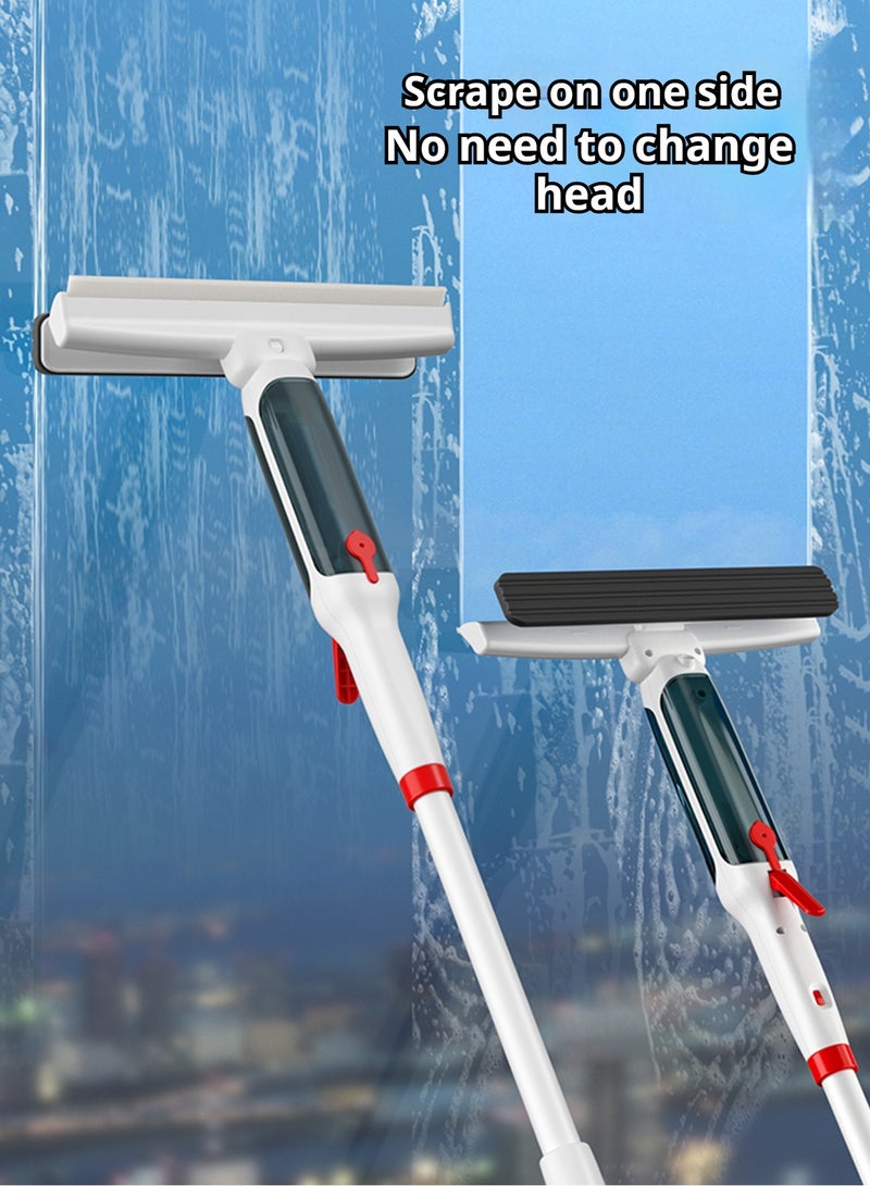 منظف نوافذ مغناطيسي عالي الارتفاع - أداة مسح زجاج مزدوجة الجوانب مع حبل أمان للاستخدام الخارجي - Image 2